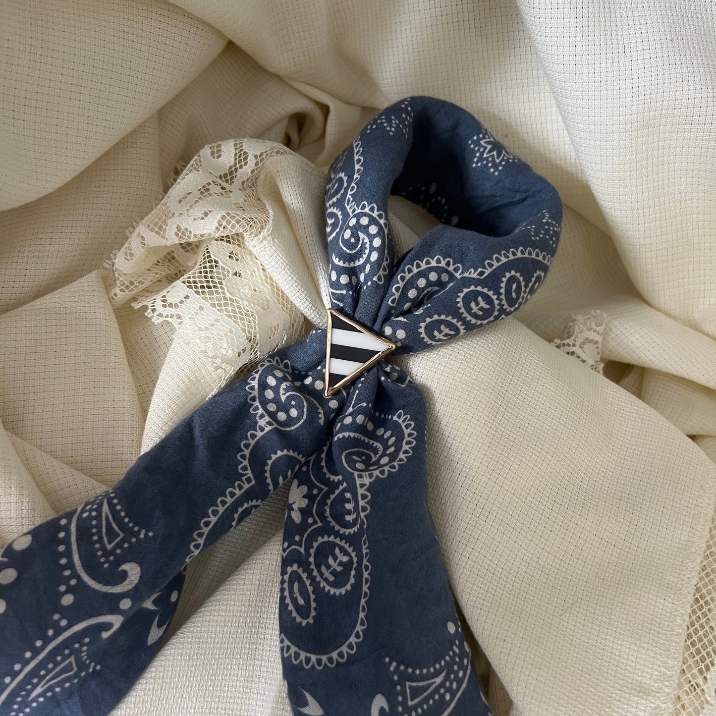 Porcelain Scarf Slide