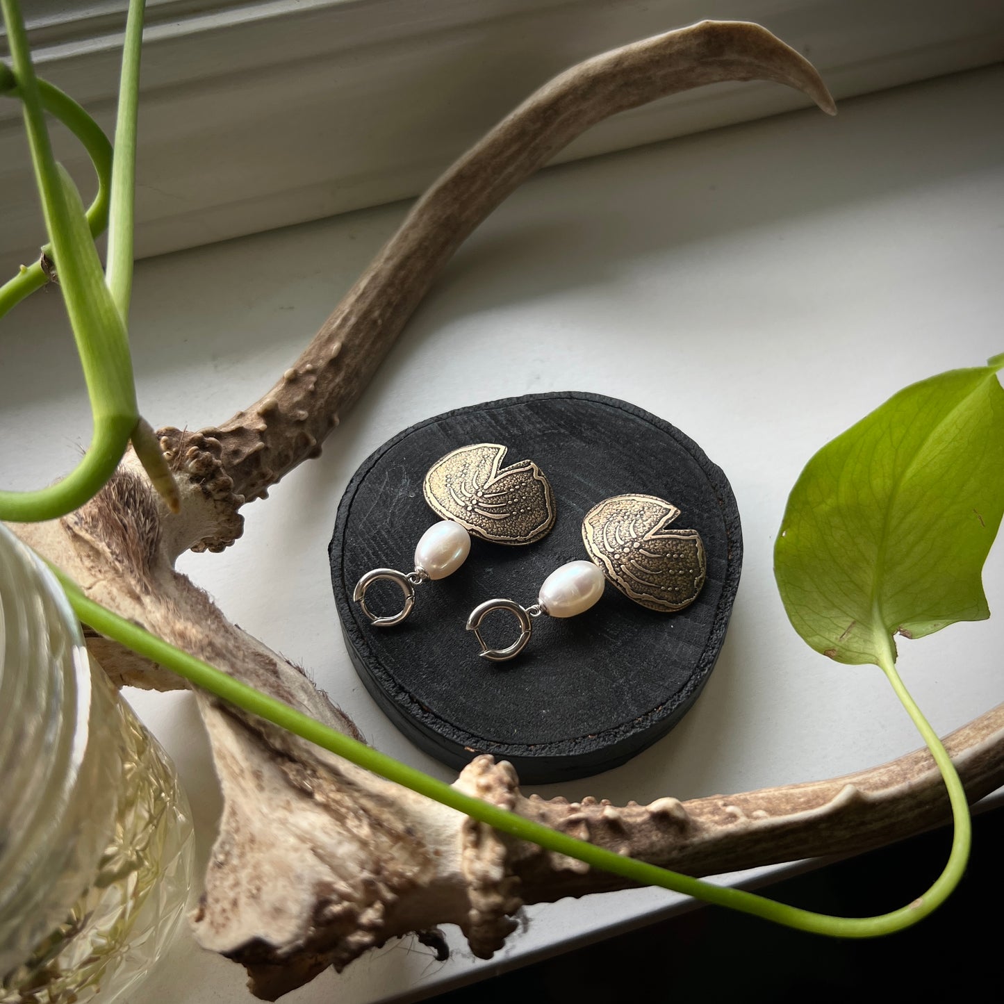 Freshwater Pearl Huggies