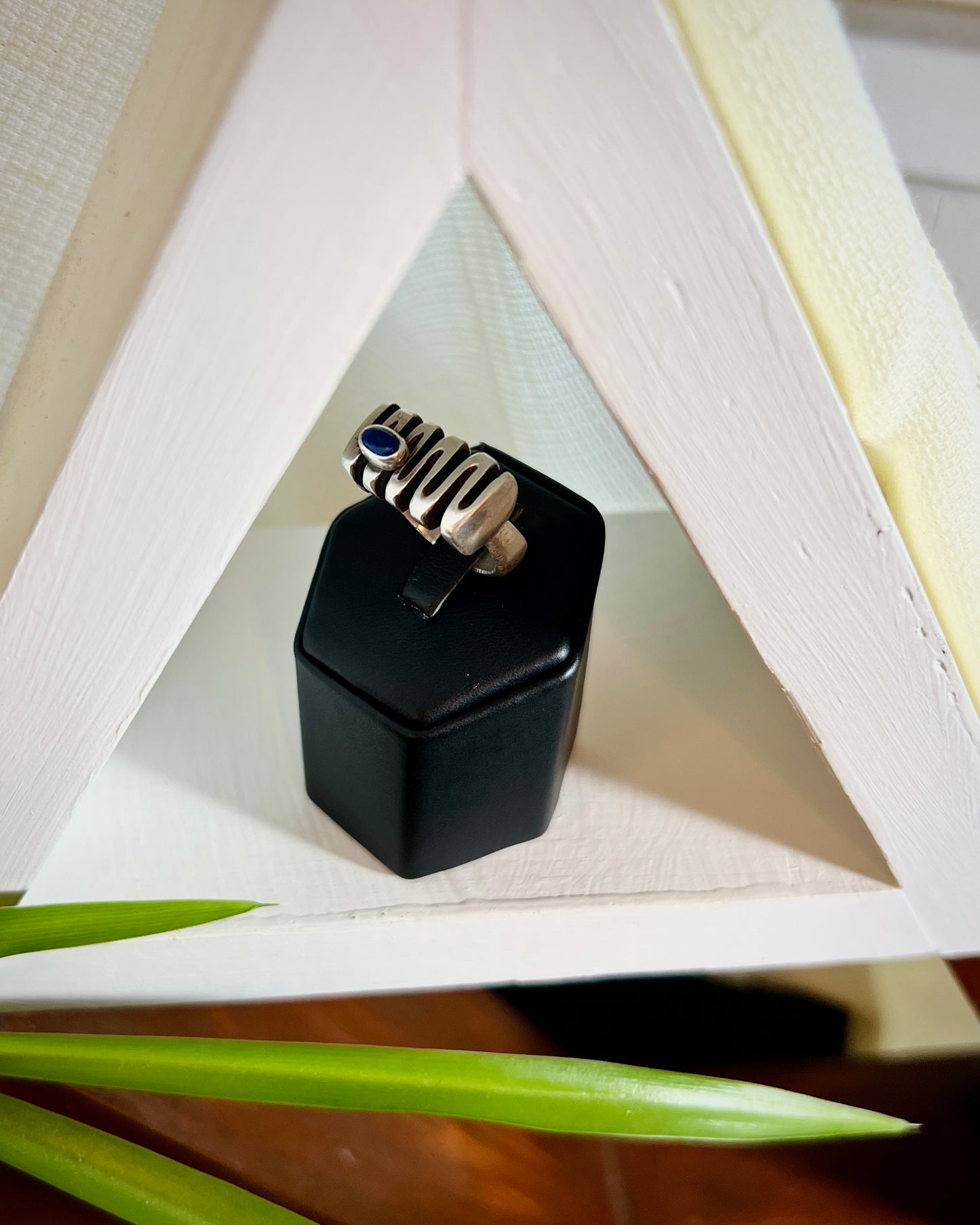 Lapis Lazy River Ring