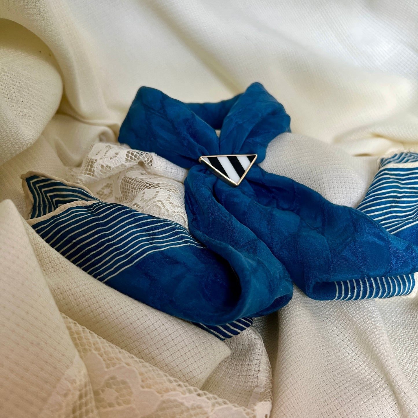 Porcelain Scarf Slide