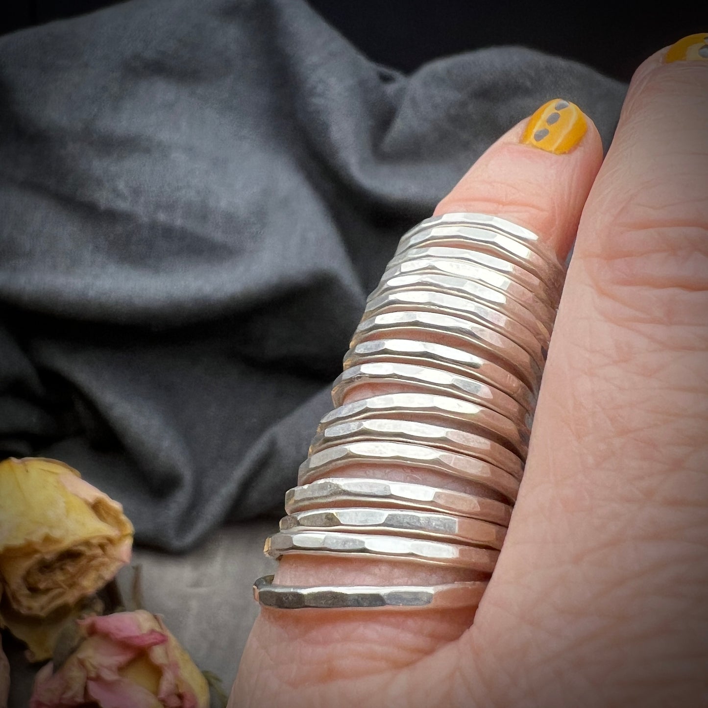 Hammered Stacker