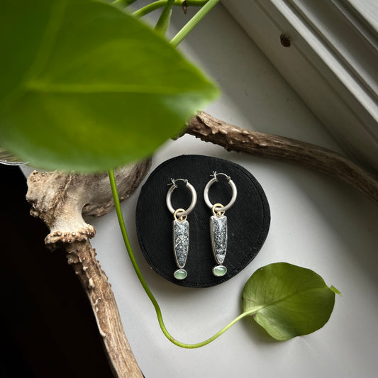 Convertible Mixed Metal Hoops