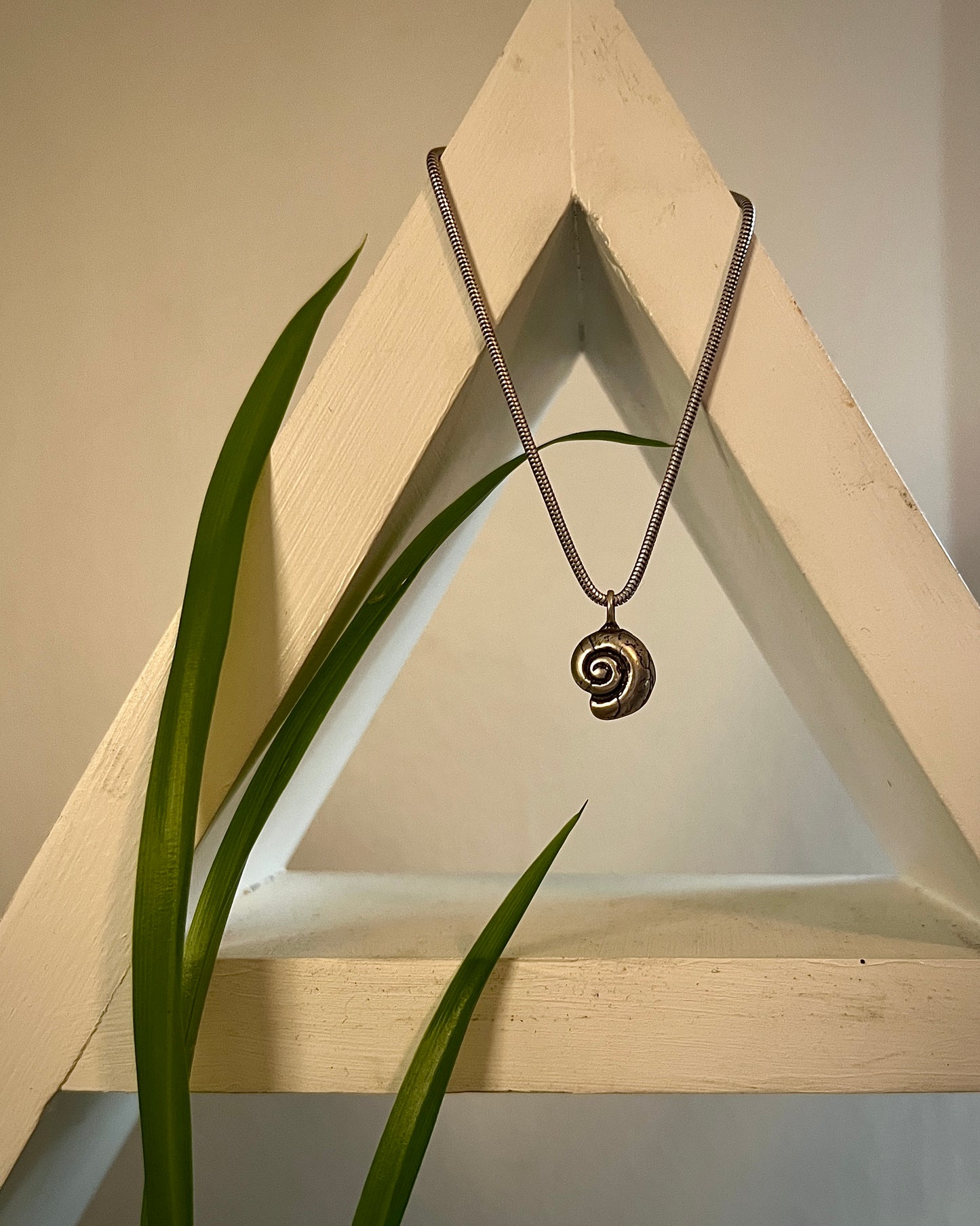 Swirl Shell Pendant