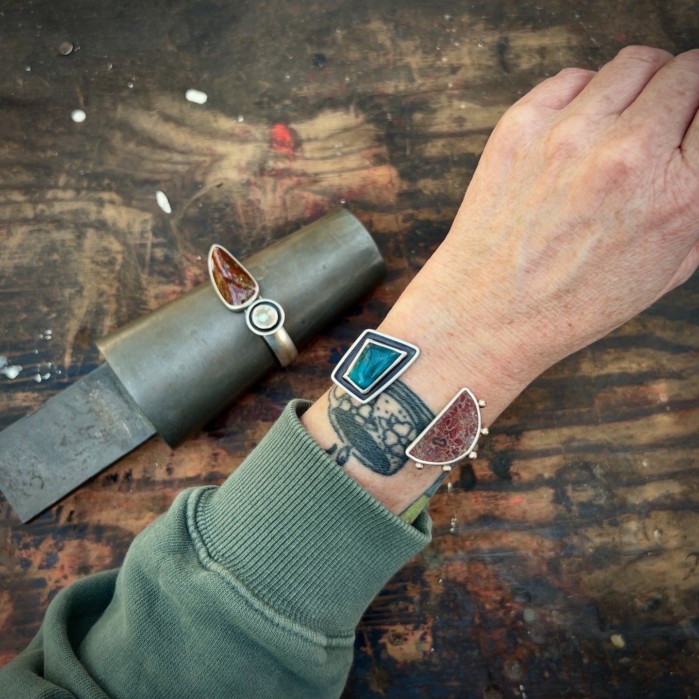 Dino Bone Open Cuff