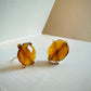 Carnelian Prong Studs