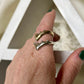 Five Point Chevron Ring
