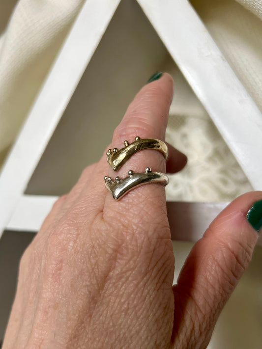 Five Point Chevron Ring