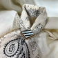 Porcelain Shadowbox Scarf Slide