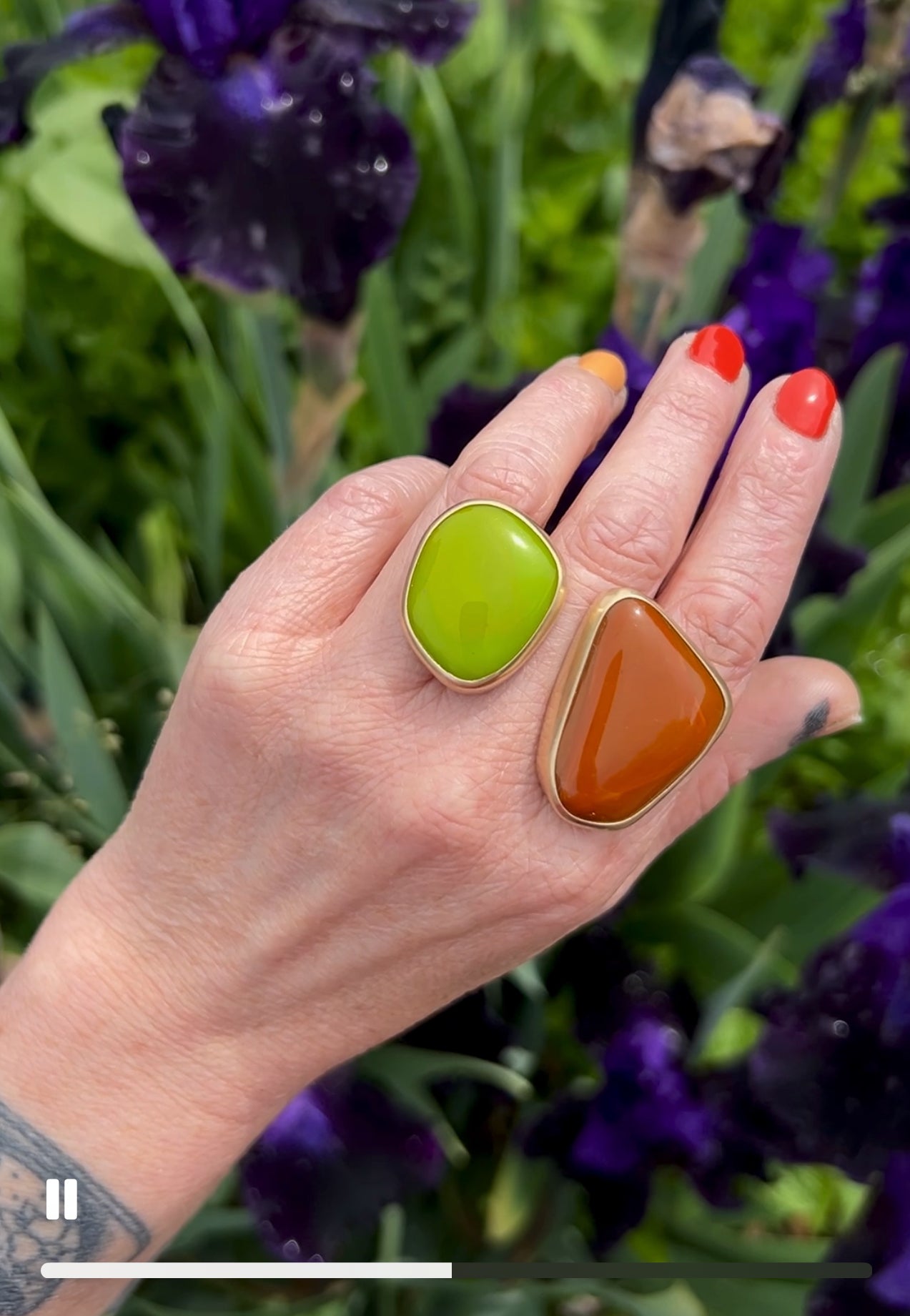 Retro Split Ring