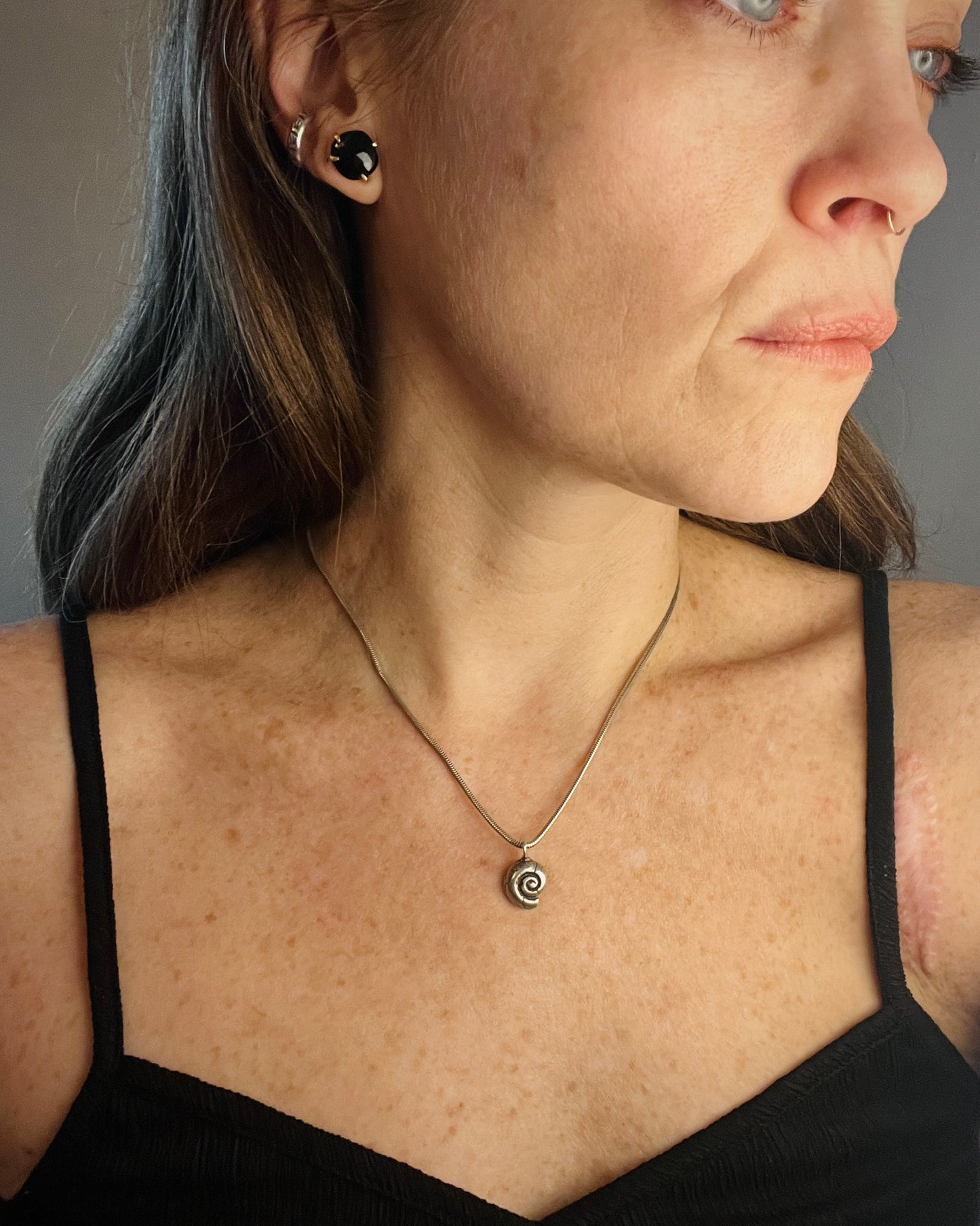 Swirl Shell Pendant