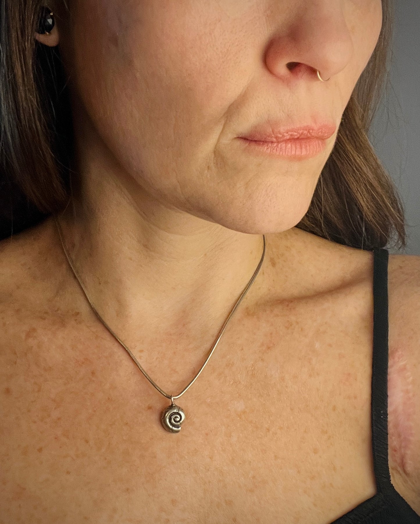 Swirl Shell Pendant