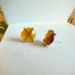 Carnelian Prong Studs