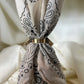 Porcelain Shadowbox Scarf Slide
