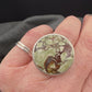 Rainforest Jasper Round Ring