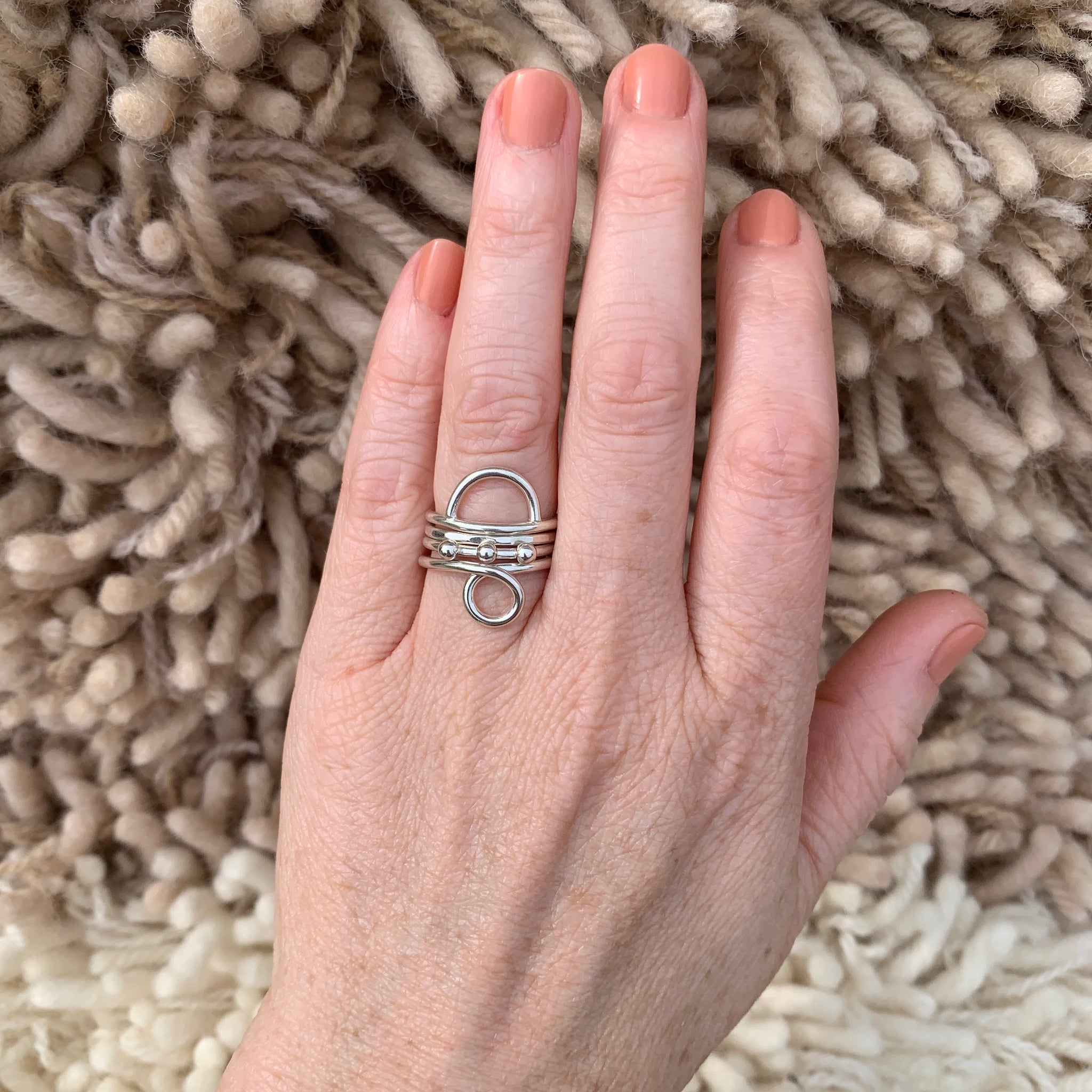 Tiara Stacker Ring