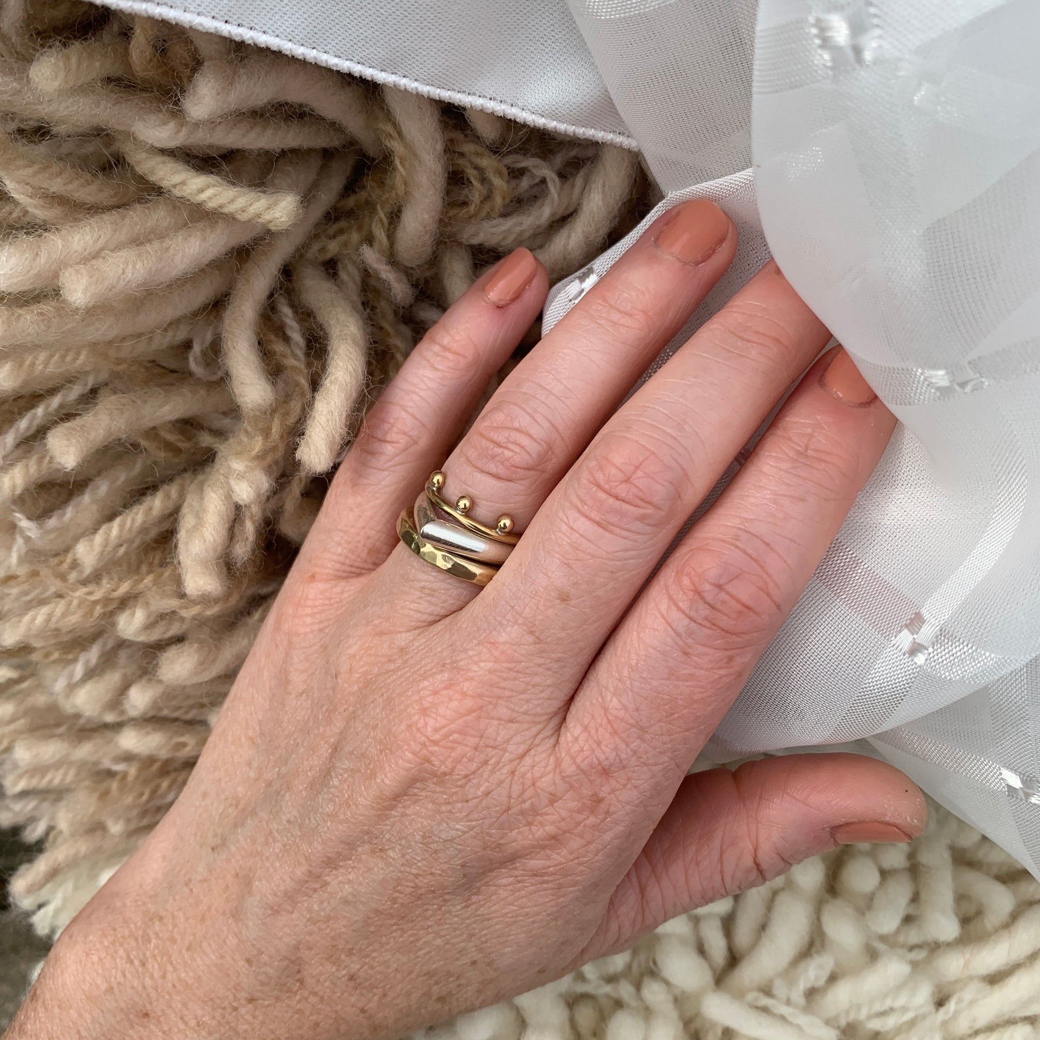 Ox Stacker Ring