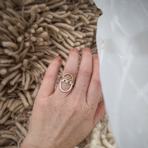 Crown Stacker Ring